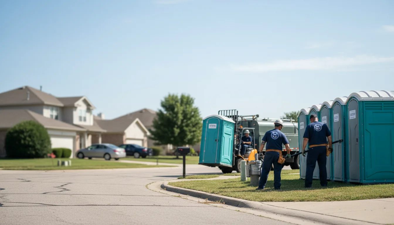 Porta Potty Rental in Shidler, OK near me